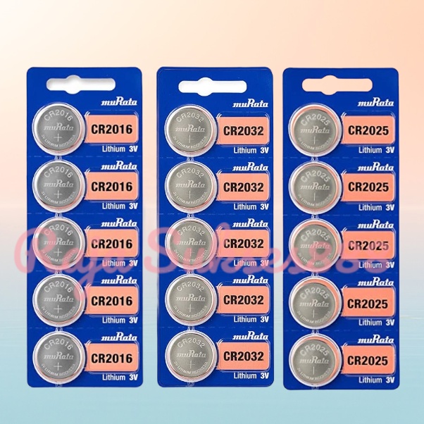 Baterai batre Murata CR2016 CR 2025 CR2032 CR 2032 CR 2025 CR 2016 3V ORIGINAL ASLI JAPAN SONY