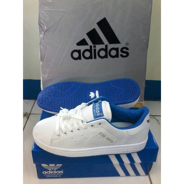 Sepatu Basket KuliahSepatu Grade Original Adidas STAN SMITH Pria Wanita