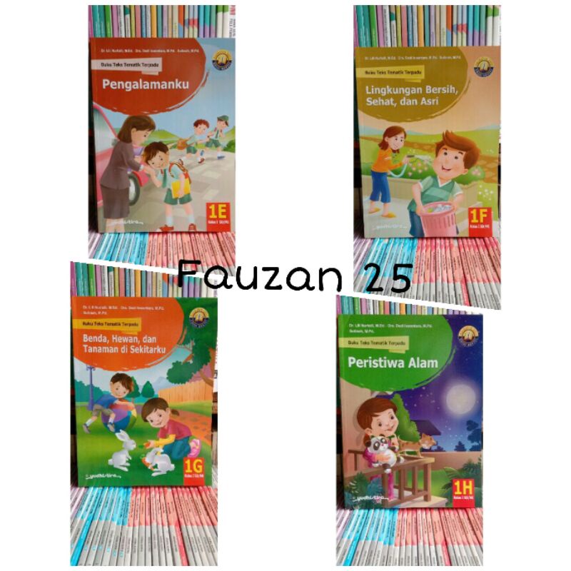 Buku Tematik Yudhistira SD kelas 1 E,F,G,H Penerbit Yudhistira