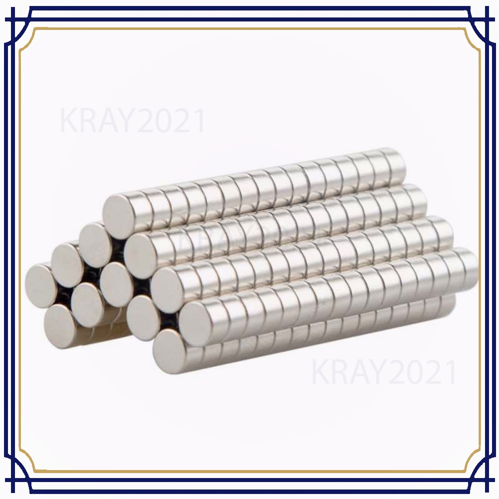 Taffware Powerful Neodymium Magnet NdFeB N35 50 PCS - MG01