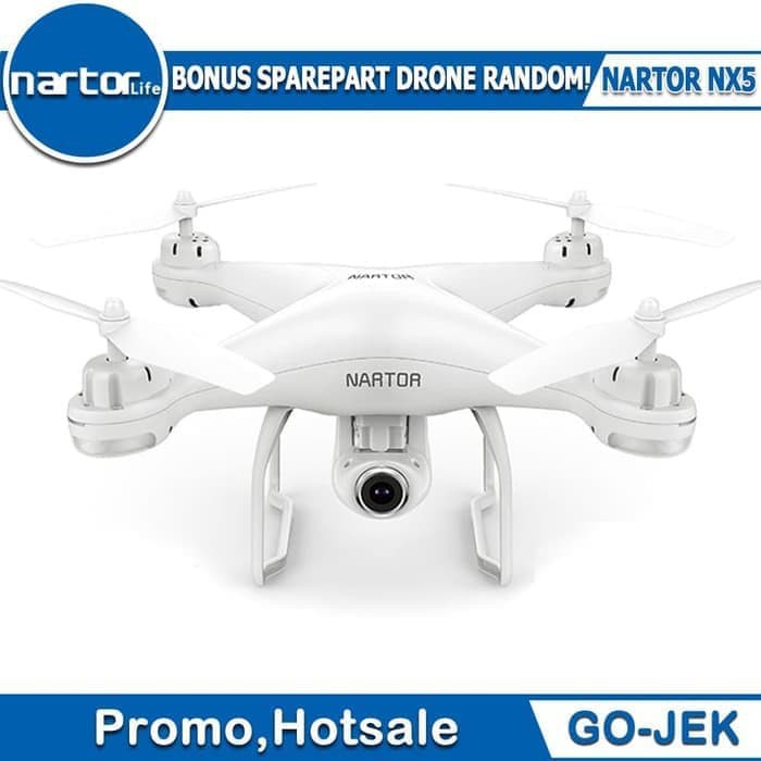 Drone NARTOR NX5 dual GPS FPV 720p