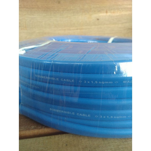 kabel submersible / kabel pompa celup 3x1,5