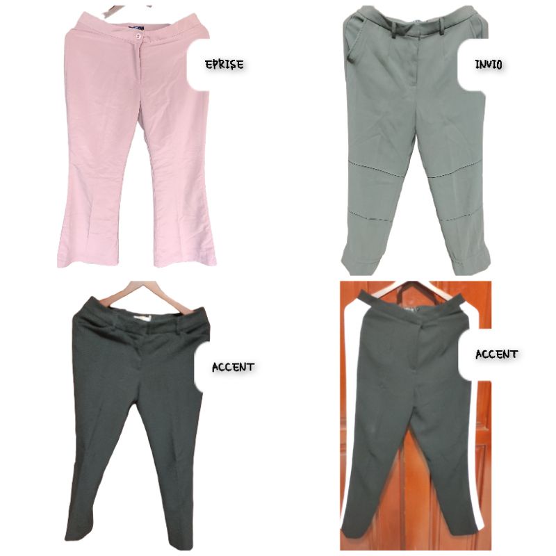 CELANA panjang KANTOR BRANDED EPRISE, ACCENT, INVIO