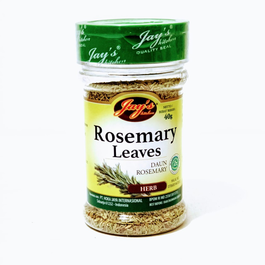 

Jays Rosemary Leaves Daun Rosemary Botol 40 Gram