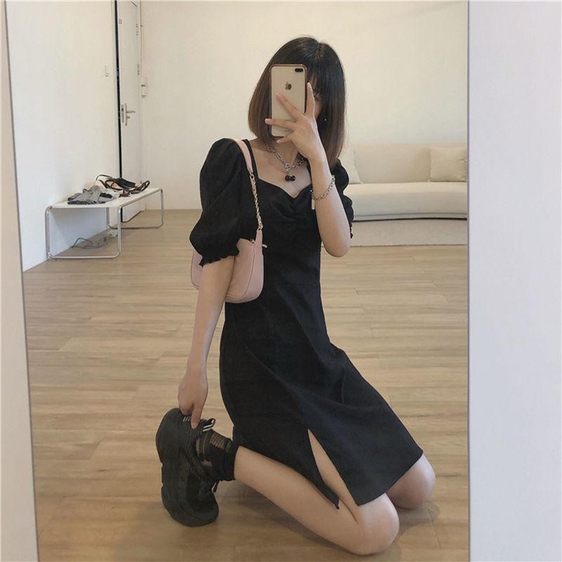 (S-XL) LMB REALPICT IMPOR SUPER COMFY LONG MINI DRESS WANITA