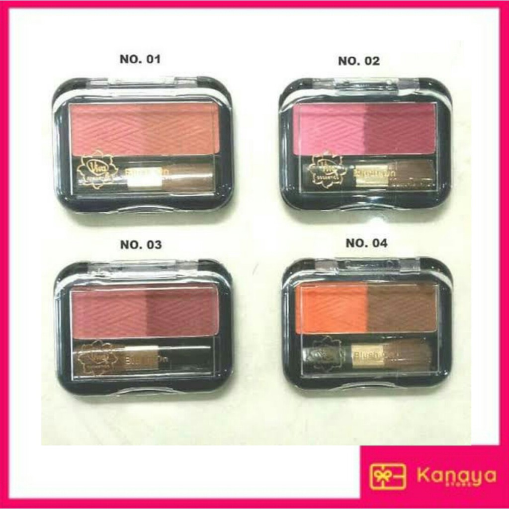 (BISA COD) Viva Blush On Blue Series