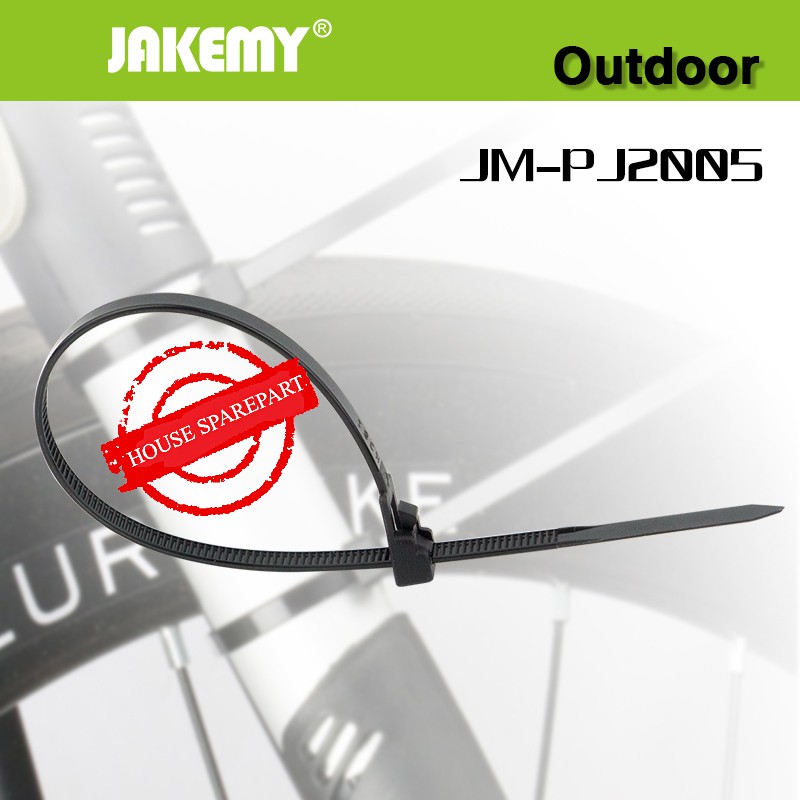 Jakemy JM-PJ2005 Kabel Ties Self Locking Wire Zip Cable 200MM Original