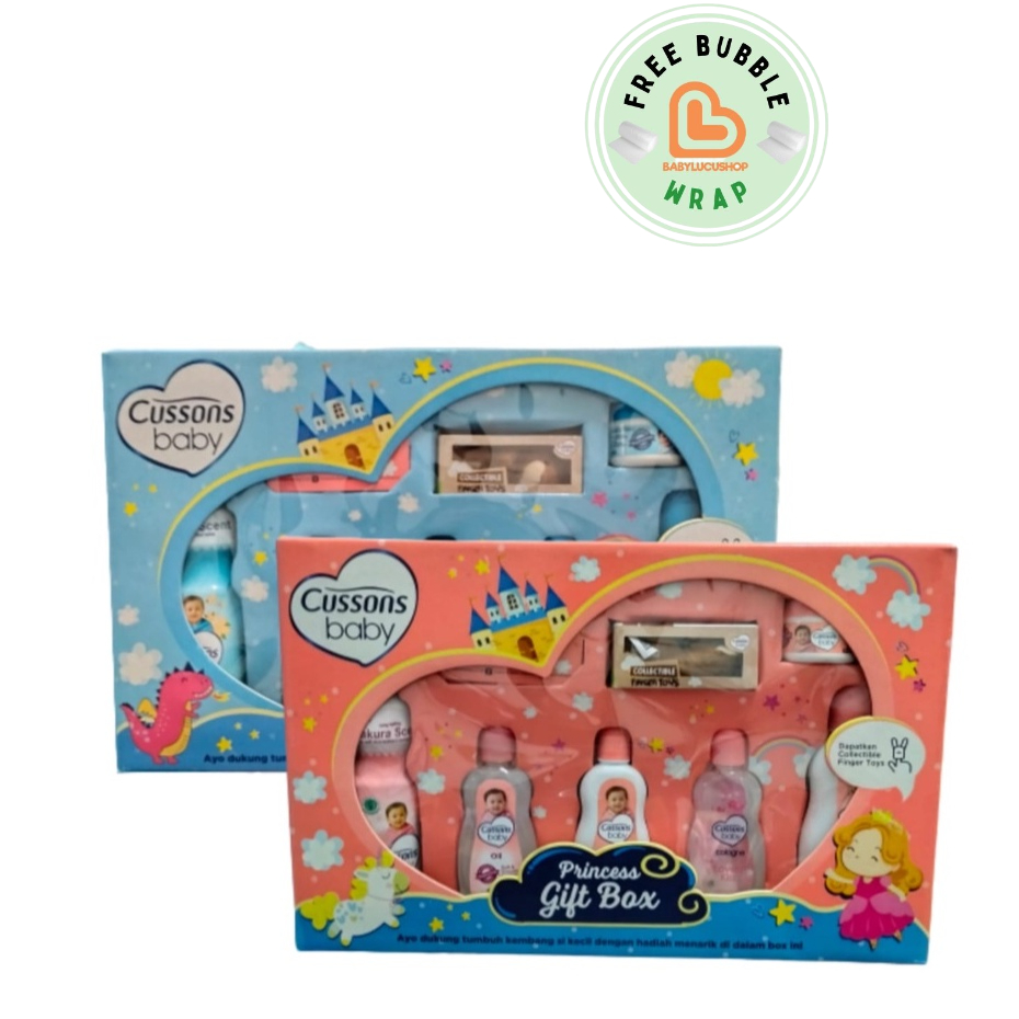 CUSSONS Baby Set Perlengkapan Mandi Bayi / CUSSON Gift Box / Kado Bayi Cussons Baby Set Hampers