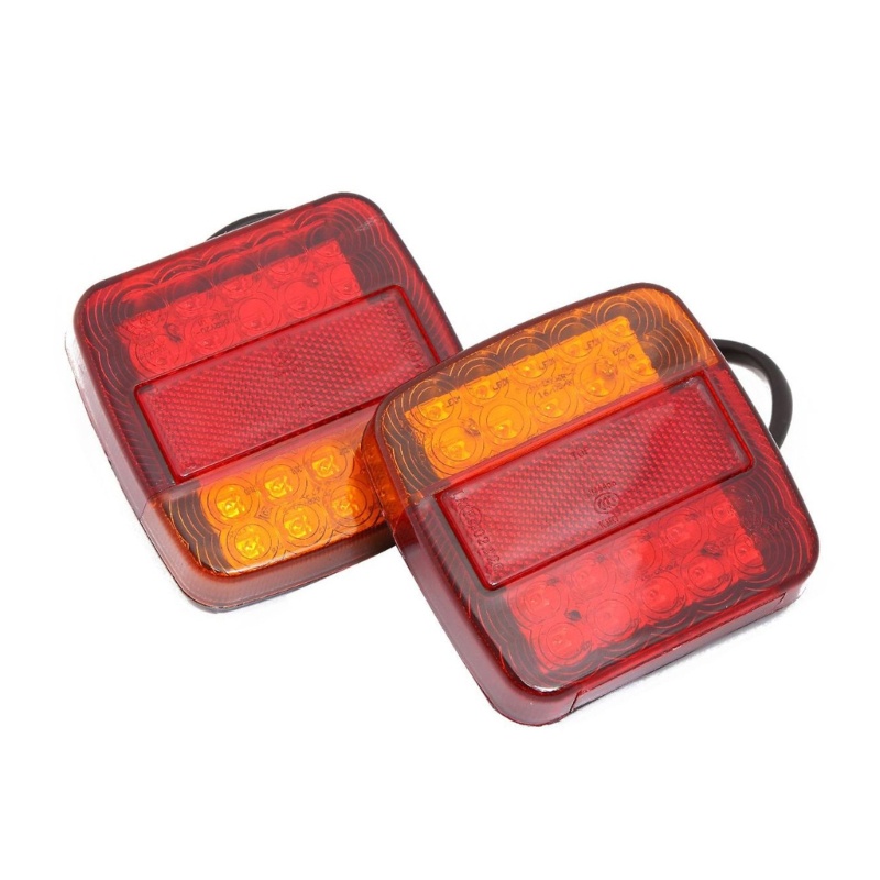 Zzz 2pcs Lampu Rem / Sein 26-led Untuk Truk / Trailer