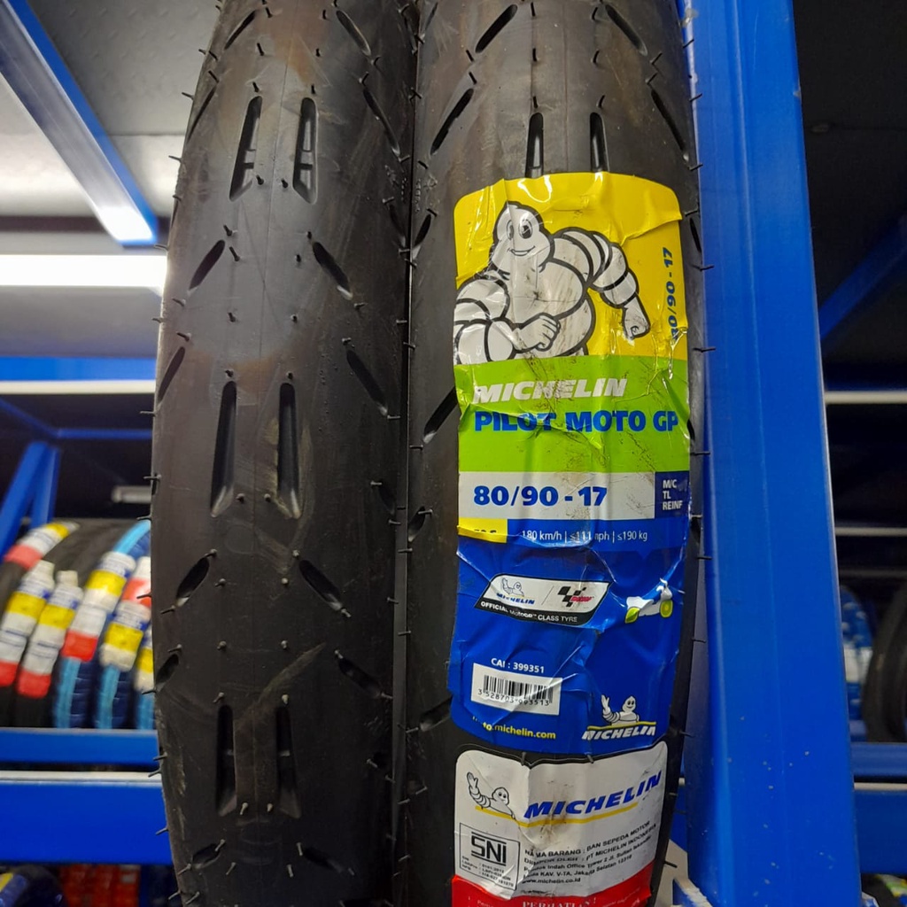 Ban motor bebek Michelin Pilot Moto GP 80 90 17 tubeless