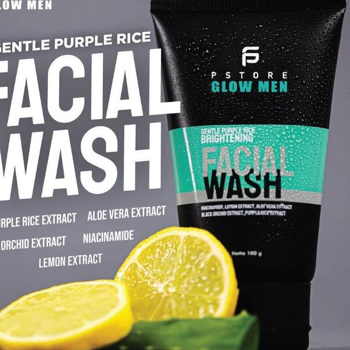 BIG SALE PS glow men 3in1 / pstore glow men / skincare cowok pria original bpom terbaru