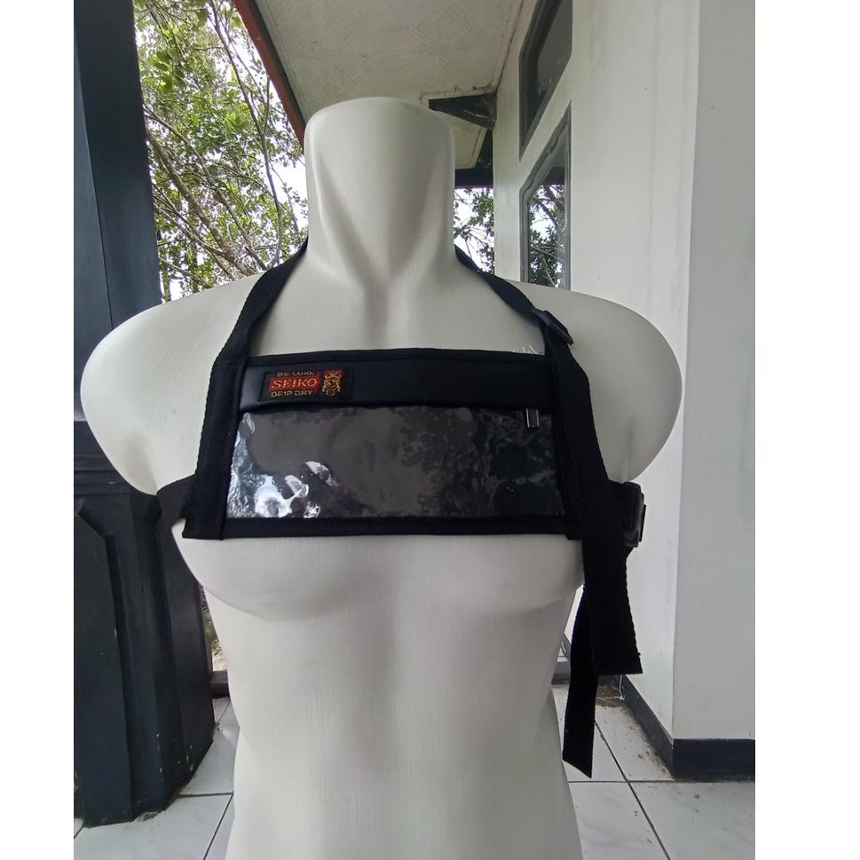 Holder HP Motor untuk Video Vlog HP  - Chest Strap HP - Phone Holder Motor - Chest Strap - Body Stra