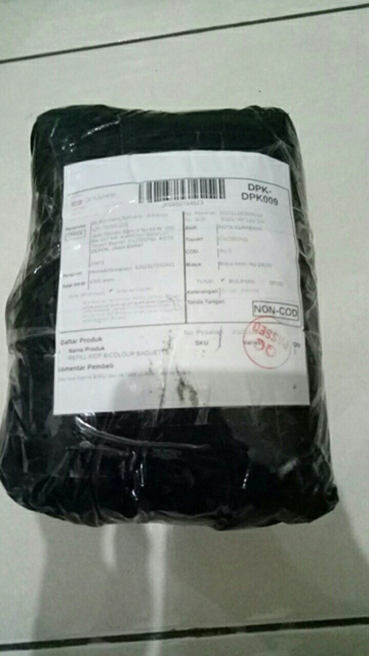 Refill Mop Bicolour Baguette