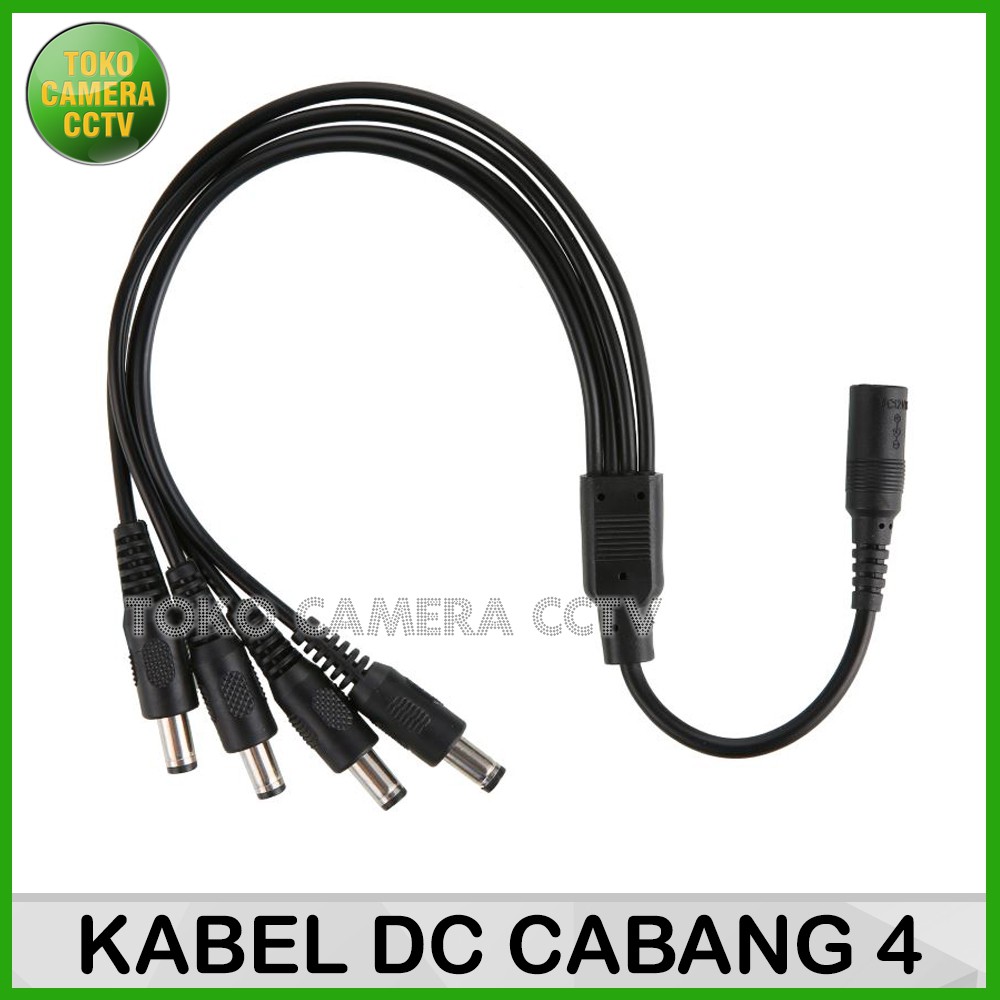 KABEL DC SPLITTER CABANG 4 JACK DC CABANG 4