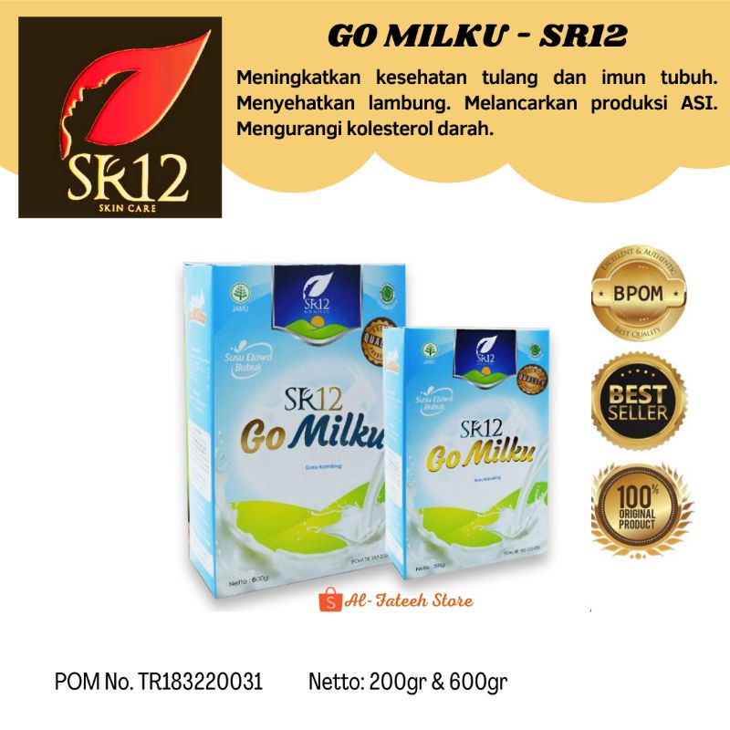 

SUSU KAMBING ETAWA/ GO MILKU SR12/ SUSU BUBUK/ ORIGINAL/ SUSU SEHAT