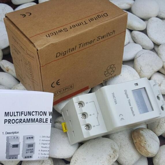 Timer Digital DIN rail 220V