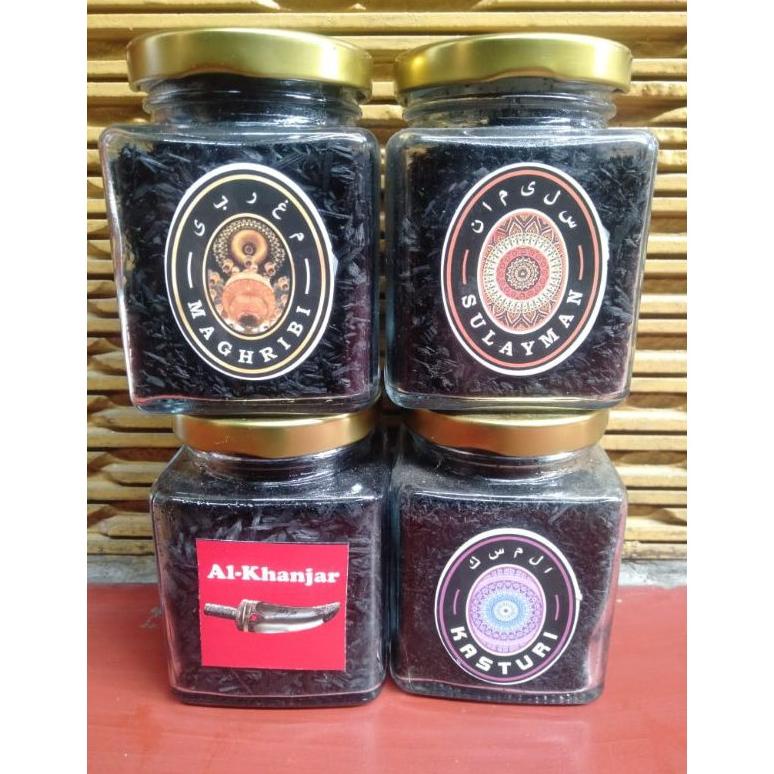 Buhur/Gaharu Sulaiman,Magribi,Kanjar,Kasturi