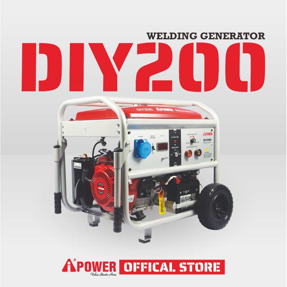 WELDING GENERATOR BERBAHAN BAKAR BENSIN