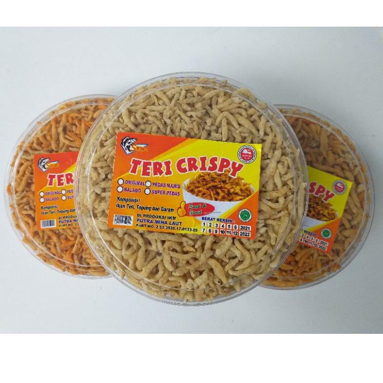 

HOT SALES 9727 TERI CRISPY 150 GRAM NON MSG TERI NASI CRISPY CAMILAN SEHAT KHAS MADURA ㊤