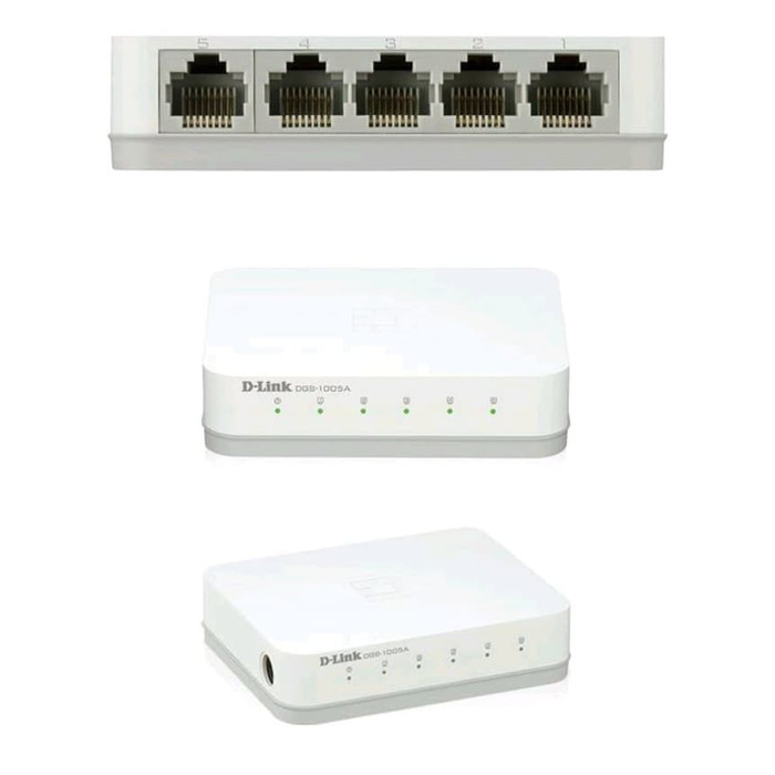 Switch Hub D-Link DLink 5 Port | DGS 1005A Gigabit