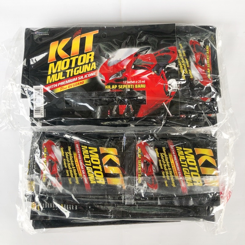 (1 Pack) Kit Motor Multiguna 12 sachet @25 ml