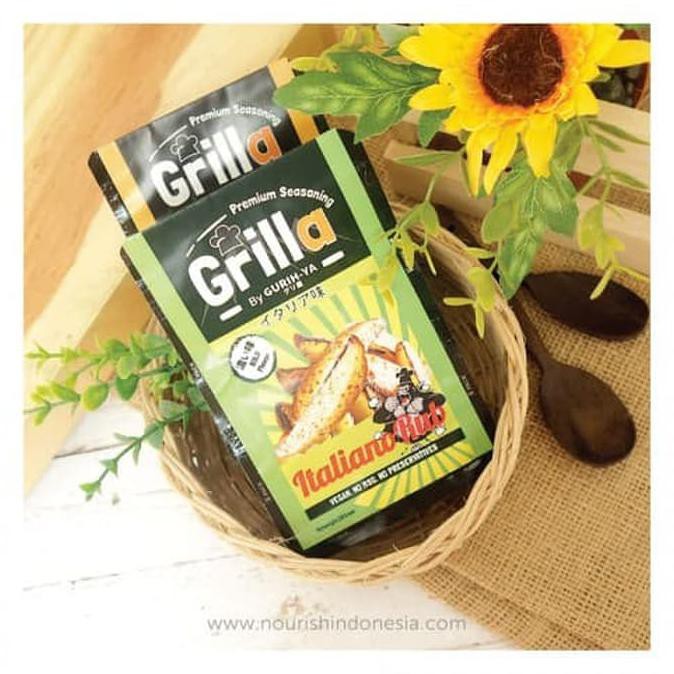 

Grilla ITALIANO RUB Bumbu Masak Instan 45g by Gurih-Ya