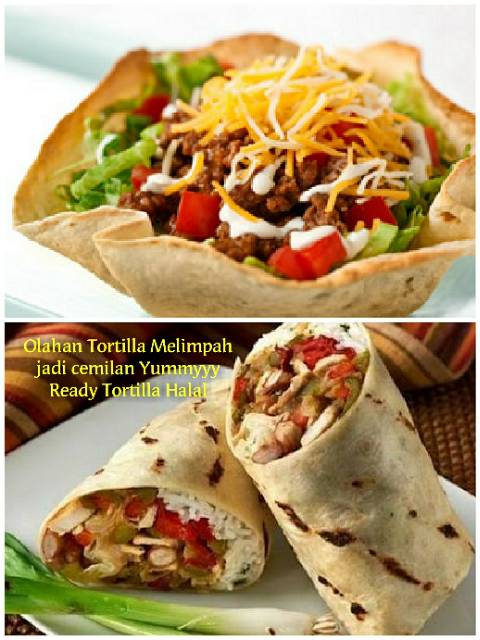 Tortilla 20cm isi 10 Kulit kebab tortila bahan kebab nachos pizza kebab libanes