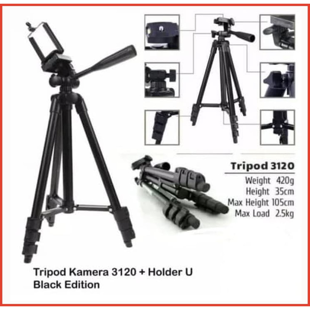 Tripod Hp dan Kamera WT-3120A