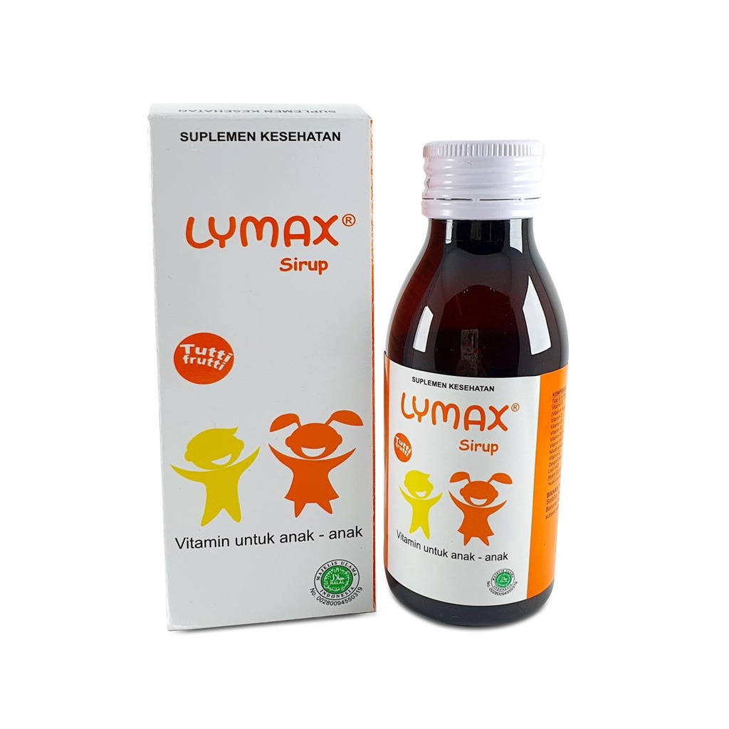 LYMAX SIRUP 100 ML -  Vitamin daya tahan tubuh anak