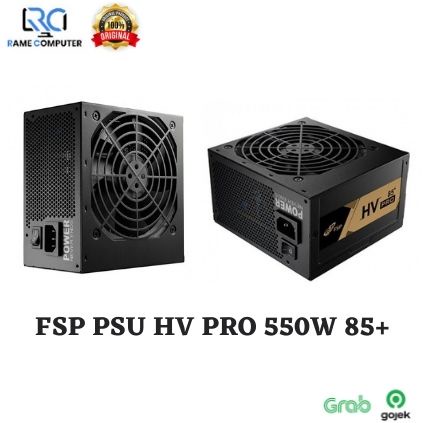 FSP HV PRO 550W 85+ FSP PSU 550W FSP PSU HV PRO 550 WATT