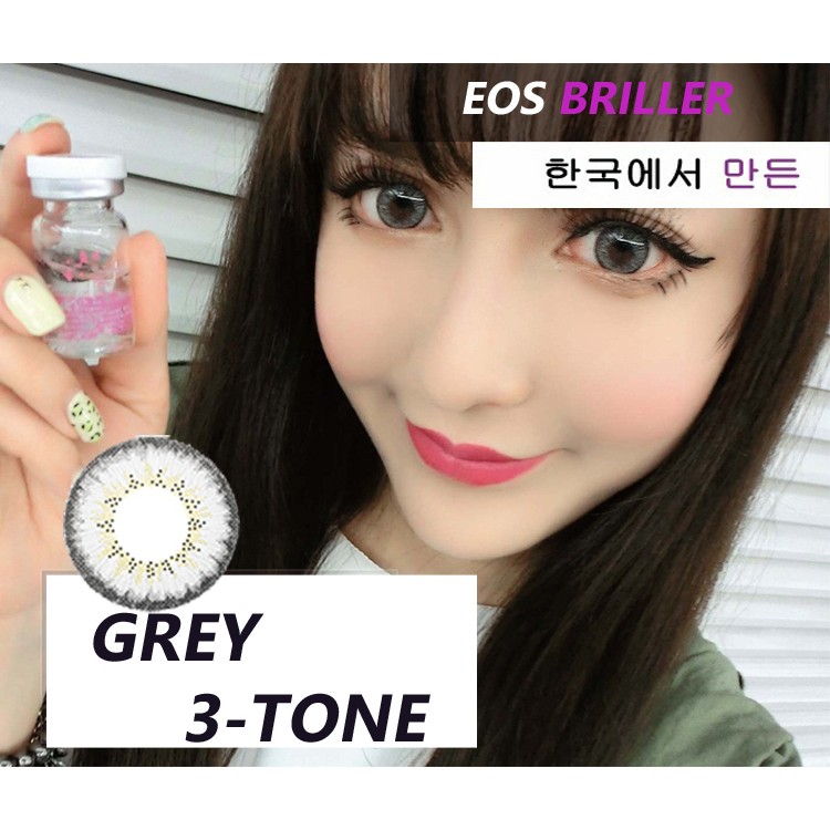 Softlens EOS Briller - Soflens Warna Gray Brown Blue Green