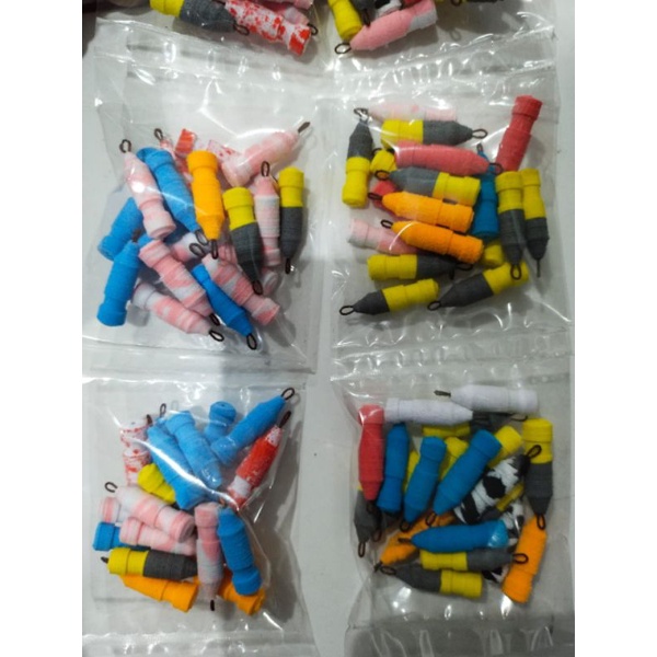 pelampung pancing spon berkwalitas 1bungkus isi 20pcs