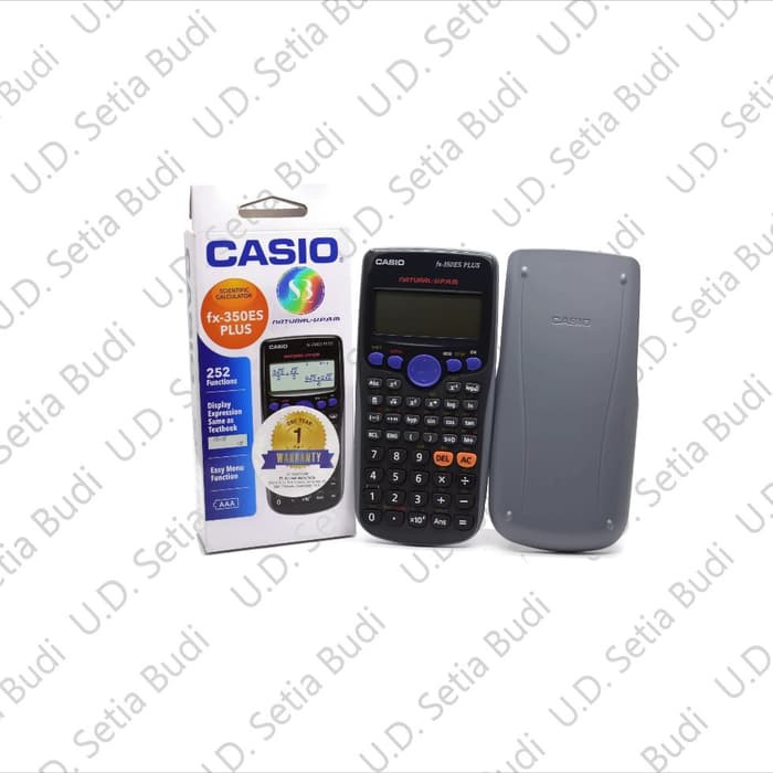 

Eksklusif Kalkulator CASIO FX-350ES Plus Asli dan Bergaransi Promo