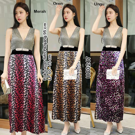 HC0247 Rok Layer Sifon Stretch Premium / Rok Panjang / Rok Layer Terbaru / Rok / Rok Terbaru