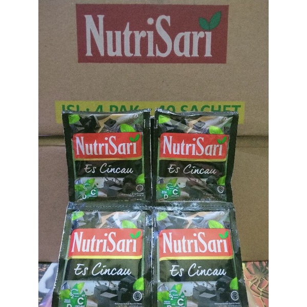 

NUTRISARI CINCAU minuman vit c @ 10sachet