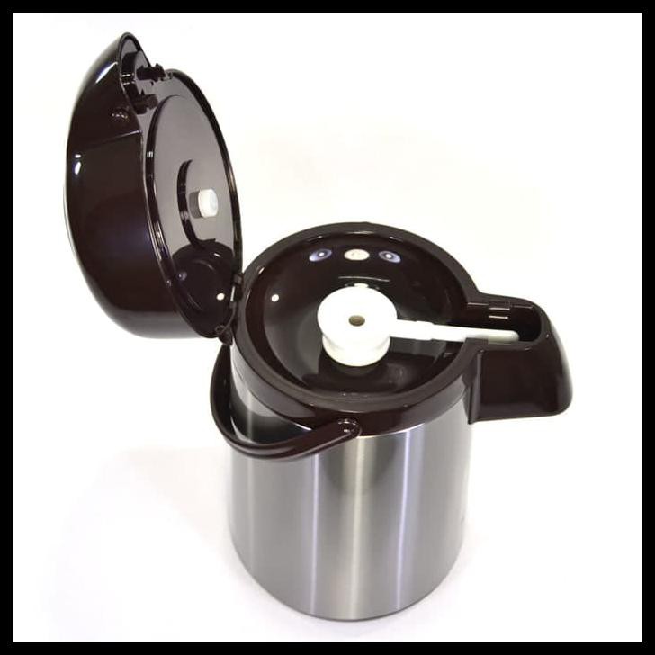 NEW SIGMA VACUUM AIRPOT / TERMOS PENCET STAINLESS 2.5LT / TERMOS AIR PANAS