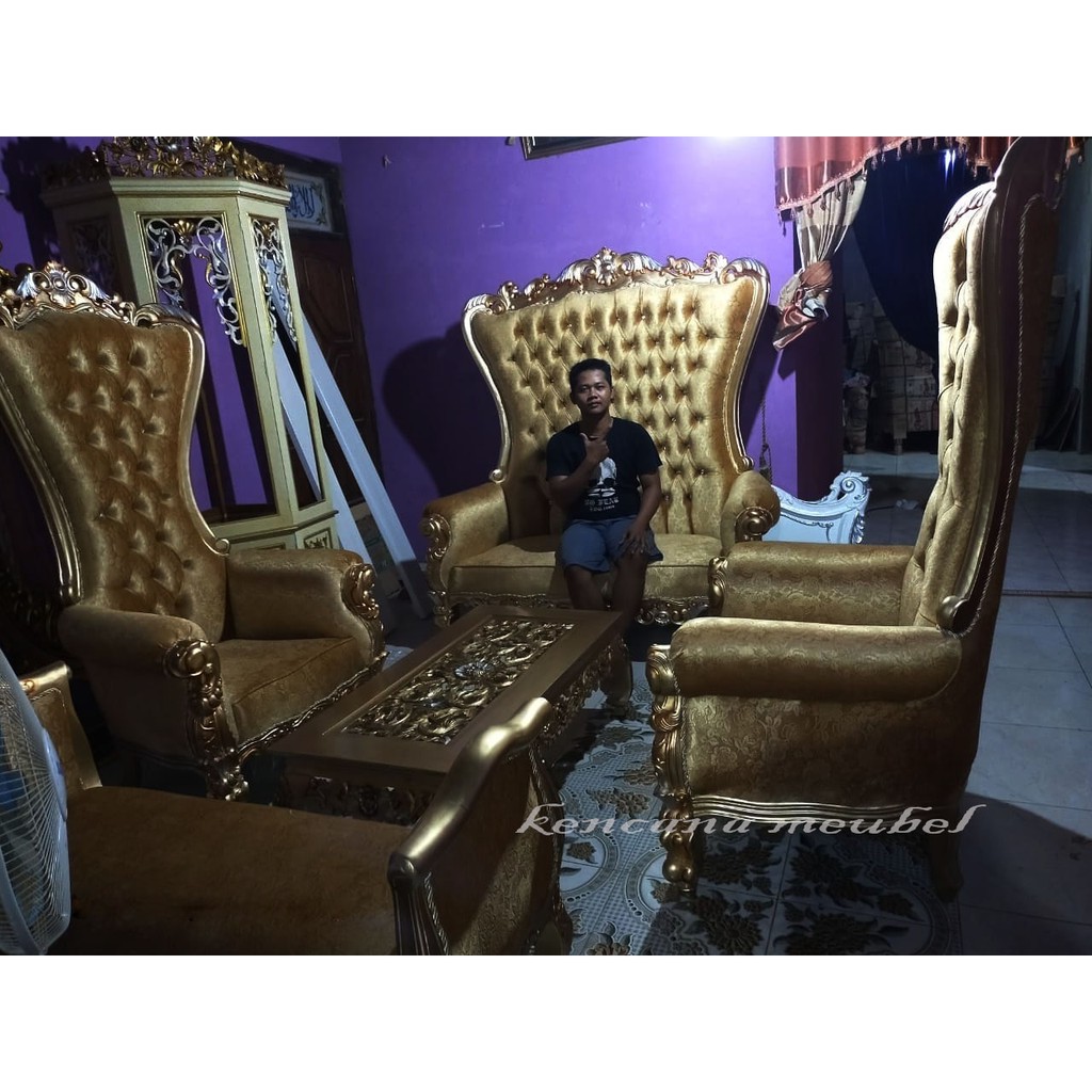 Kursi Tamu Sofa Mewah/Kursi Ruang Tamu Sahrini