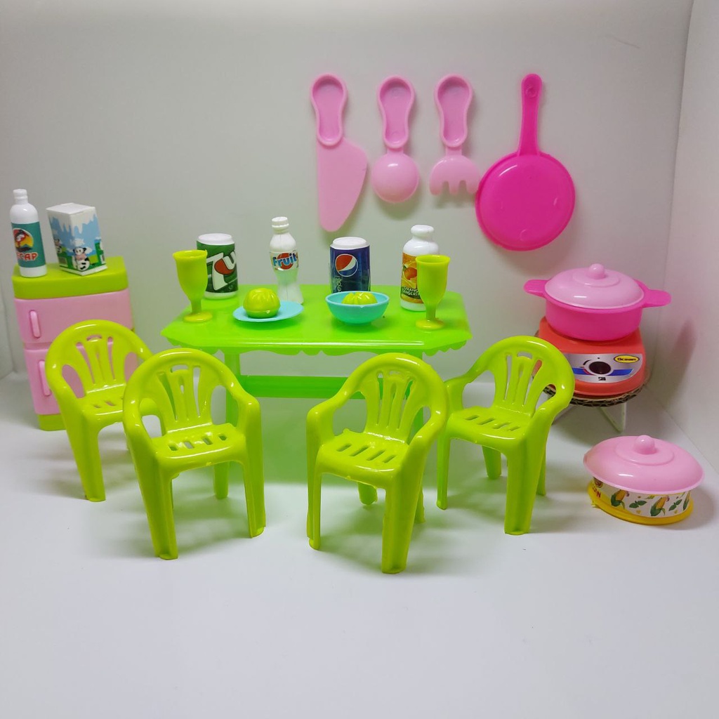 Mainan Edukasi Anak Meja Makan / Meja Set Toys