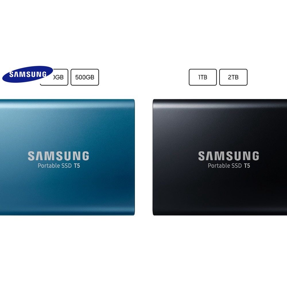 100% Original Samsung T5 Ssd Hdd 1TB 2TB Eksternal Hd Drive Usb 3.1 Untuk Desktop Laptop Pc