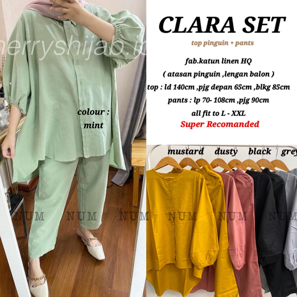 Clara set ( top + pants )