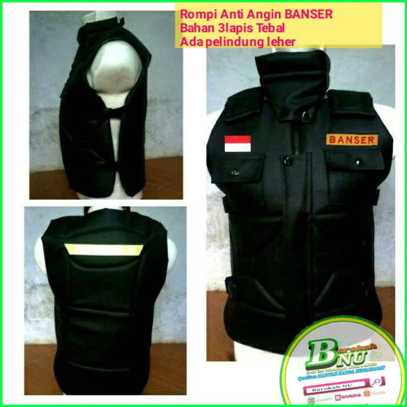 COD ROMPI BANSER|rompi motor BANSER|Rompi banser Murah|promo rompi BANSER| rompi banser anti angin