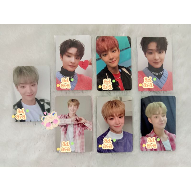 photocard jihoon treasure, digipack, album ch1, album ch2, album ch3