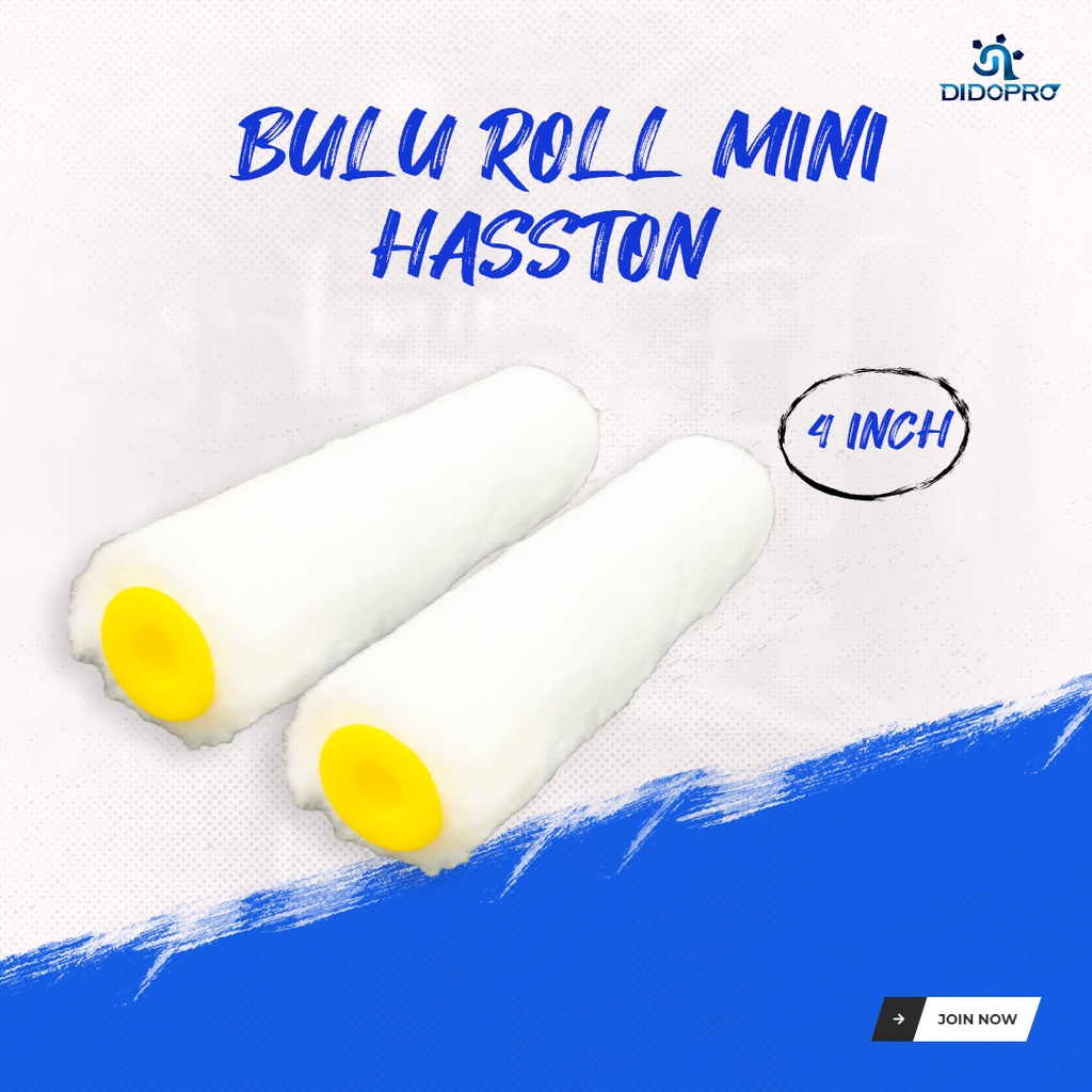 REFILL KUAS ROLL CAT MINYAK KECIL / BUSA BULU CAT MINYAK