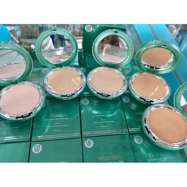 Wardah Exclusive Two Way Cake