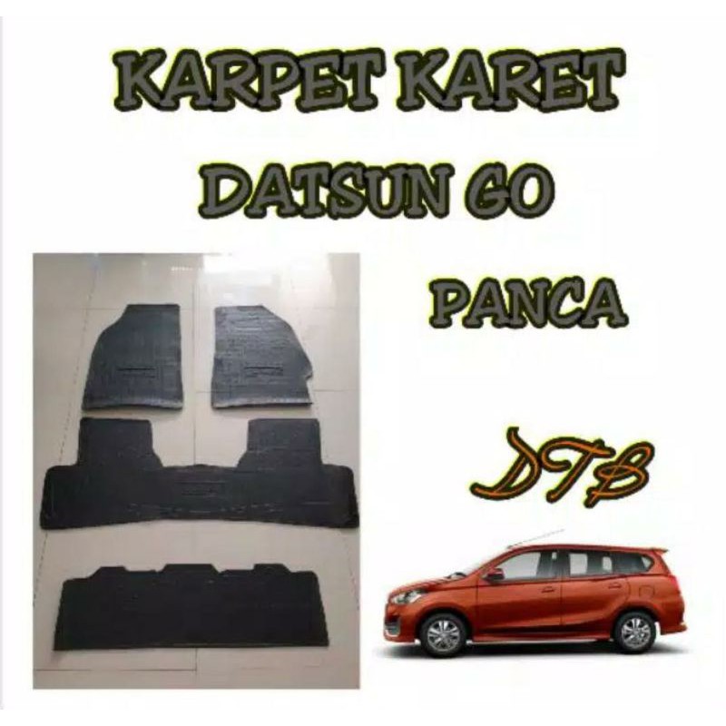 Karpet karet mobil datsun go panca