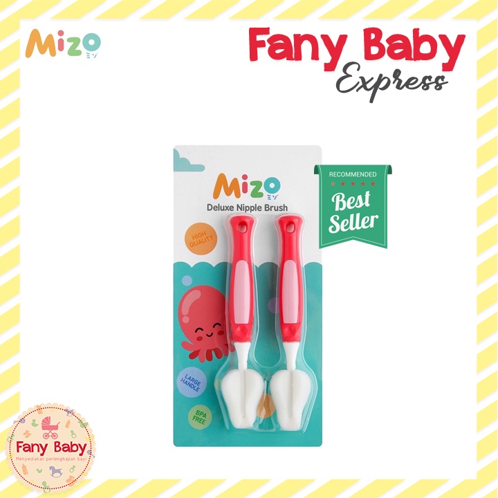 MIZO DELUXE NIPPLE CLEANING BRUSH (2 PCS)