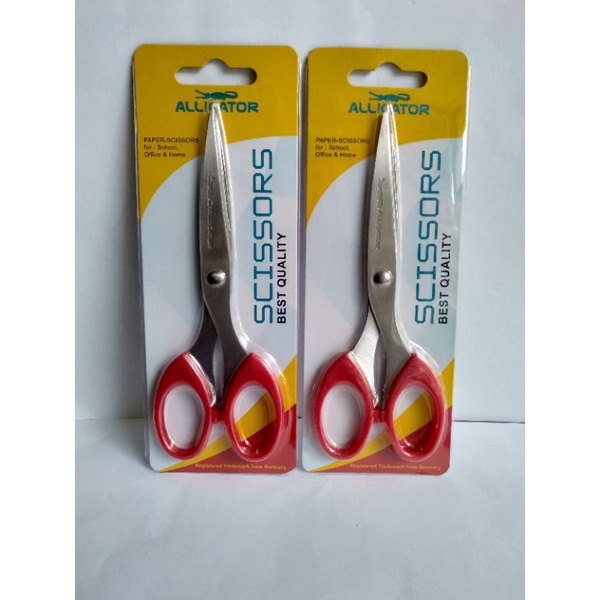 

Alligator Scissors Red AL - 8S (Gunting)
