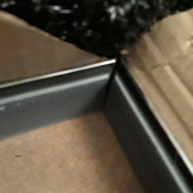 Kotak Hantaran Frame Tebal Mahar Nikah Putih Silver Isi 4