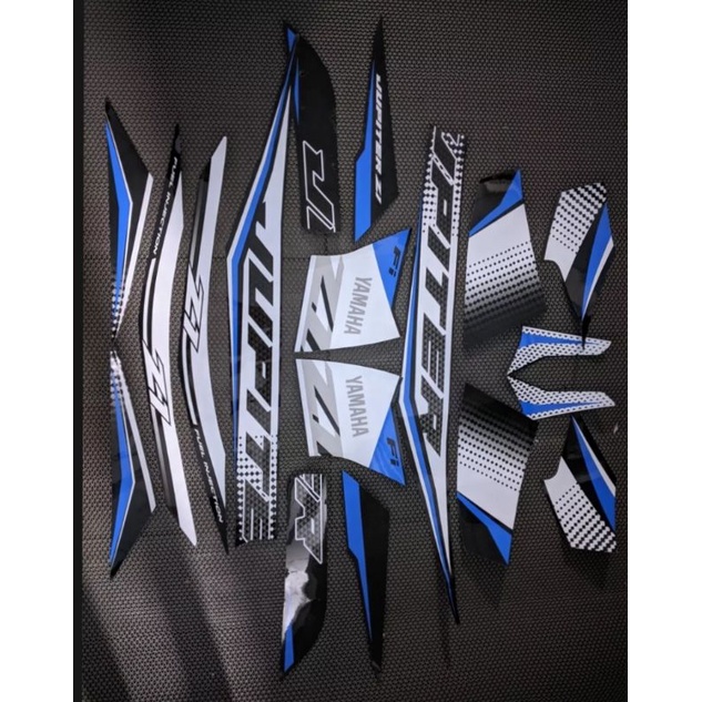 STRIPING JUPITER Z1 LIST BIRU GLOSSY
