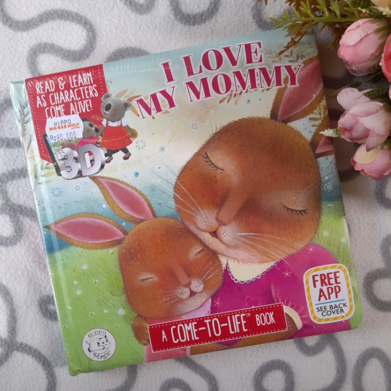 Augmented reality AR 3D I love my mommy BBW